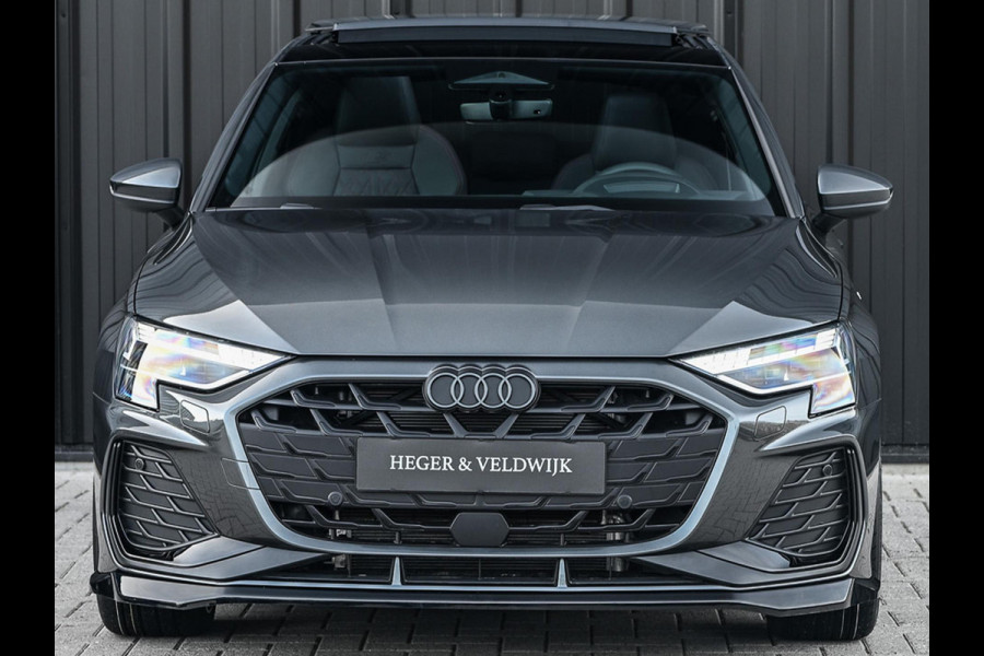 Audi A3 Sportback 45 TFSI e S edition Competition | Panoramadak | 5 jr Garantie | HUD | Sonos Sound | Camera | Ambiance interieur | Active Cruise | S-Seats + Memory | Stoelverwarming | Keyless |