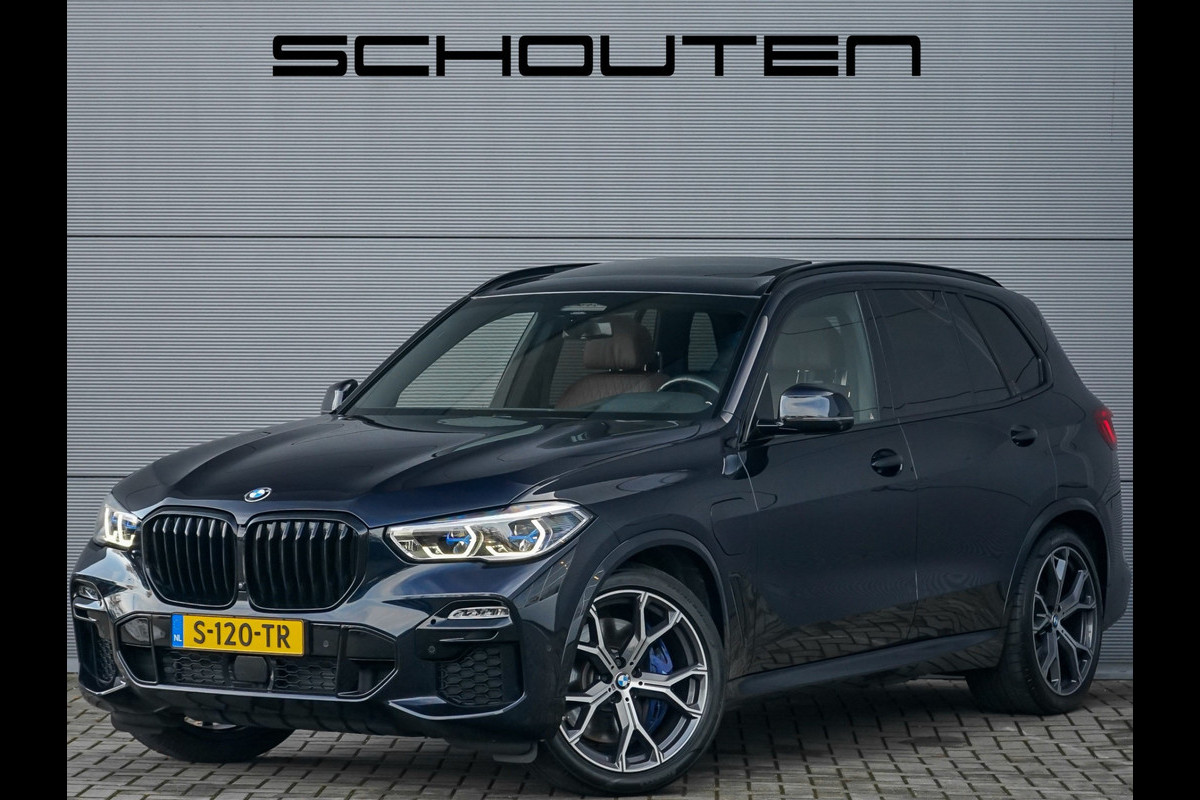 BMW X5 xDrive45e High Executive M-Sport Laser Pano H/K 360° Luchtv 21"