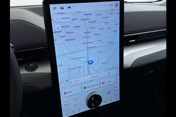 Ford Mustang Mach-E RWD 75kWh 360°Camera Adap.Cruise B&O®-Hifi Leder Stoel/Stuurverw. BLIS Navi Pdc Keyless Android Auto Apple Carplay Elek.Achterklep Lmv 18" DAB Bluetooth Led 1e Eigenaar Dealeronderhouden Origineel Nederlandse Auto