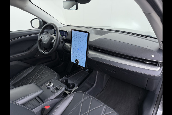 Ford Mustang Mach-E RWD 75kWh 360°Camera Adap.Cruise B&O®-Hifi Leder Stoel/Stuurverw. BLIS Navi Pdc Keyless Android Auto Apple Carplay Elek.Achterklep Lmv 18" DAB Bluetooth Led 1e Eigenaar Dealeronderhouden Origineel Nederlandse Auto