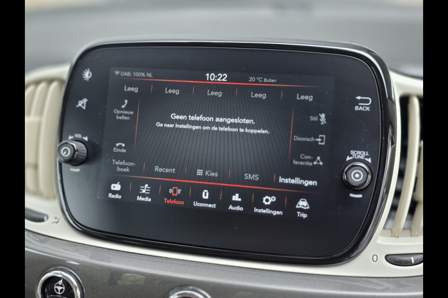Fiat 500 Hybride | Lounge | Apple Carplay/Android Auto | Cruise ctrl |