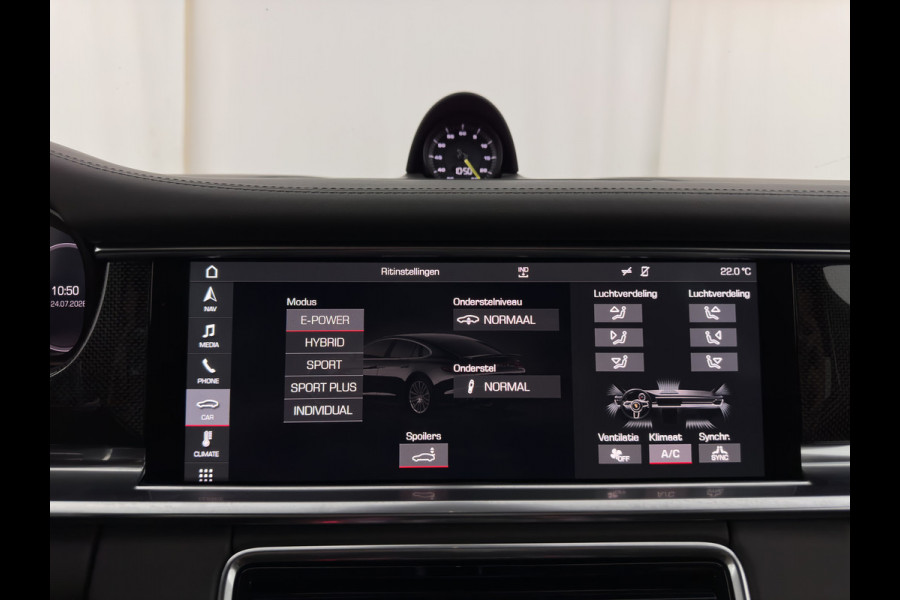 Porsche Panamera 2.9 4 E-Hybrid (Plug-in) {SoH-99%) Aut. *SPORT-CHRONO | LEATHER | BOSE-AUDIO |  FULL-LED | SOFTCLOSE | ADAPTIVE-CRUISE | BLINDSPOT | MEMORY-PACK | HEATED-SPORTSEATS | CARBON | CAMERA | DIGI-COCKPIT | PRIVACY-GLASS | 20''ALU*