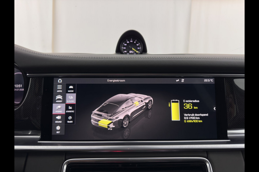 Porsche Panamera 2.9 4 E-Hybrid (Plug-in) {SoH-99%) Aut. *SPORT-CHRONO | LEATHER | BOSE-AUDIO |  FULL-LED | SOFTCLOSE | ADAPTIVE-CRUISE | BLINDSPOT | MEMORY-PACK | HEATED-SPORTSEATS | CARBON | CAMERA | DIGI-COCKPIT | PRIVACY-GLASS | 20''ALU*