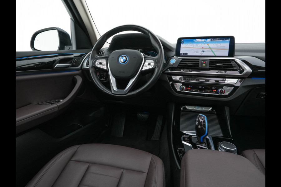 BMW iX3 Executive 80 kWh [3-Fase-11kW ] {SoH-98%} (INCL-BTW) Aut. *PANO | LEATHER | ADAPTIVE-CRUISE | FULL-LED | MEMORY-PACK | BLIND-SPOT |  DIGI-COCKPIT | HEATED-COMFORTSEATS | KEYLESS | CAMERA | DAB+ | 19''ALU*