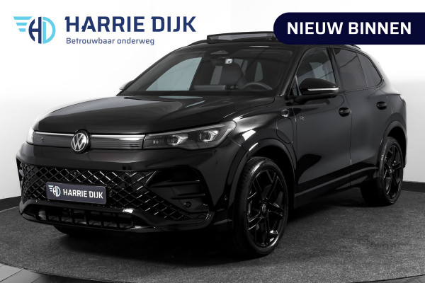 Volkswagen Tiguan 1.5 eHybrid R-Line Edition 272 PK | Black Style | 15 inch Navi | Elek. Trekhaak | IQ Light | S/K-Panodak | Dig. Cockpit | Adapt. Cruise | Stoel-+Stuurverw. | 360 Camera | NAV + App. Connect | ECC | Elek. Klep | LM 20" | 3819