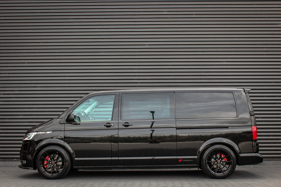 Volkswagen Transporter 2.0 TDI L2H1 204PK BULLI DC DUBBEL CABINE / JB-EDITION / FULL OPTIONS / LEDER BEKLEDING / FULL BLACK /APPLE