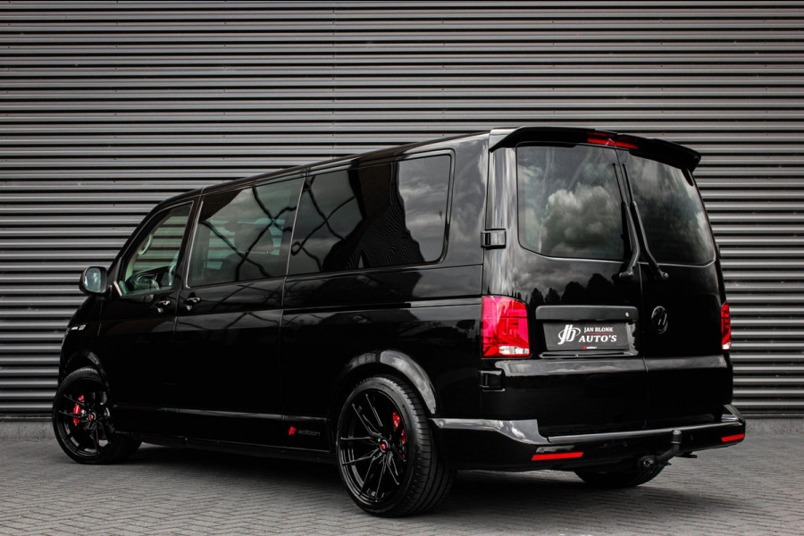 Volkswagen Transporter 2.0 TDI L2H1 204PK BULLI DC DUBBEL CABINE / JB-EDITION / FULL OPTIONS / LEDER BEKLEDING / FULL BLACK /APPLE