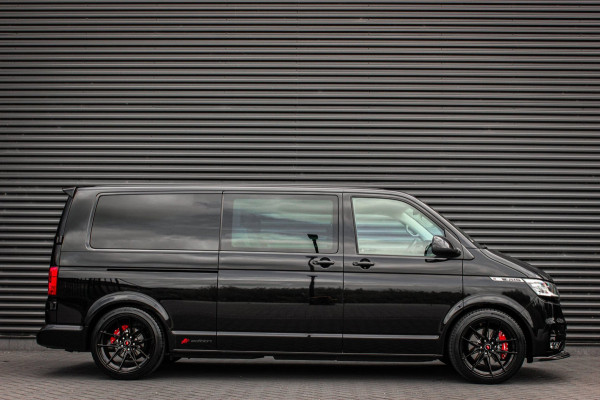 Volkswagen Transporter 2.0 TDI L2H1 204PK BULLI DC DUBBEL CABINE / JB-EDITION / FULL OPTIONS / LEDER BEKLEDING / FULL BLACK /APPLE