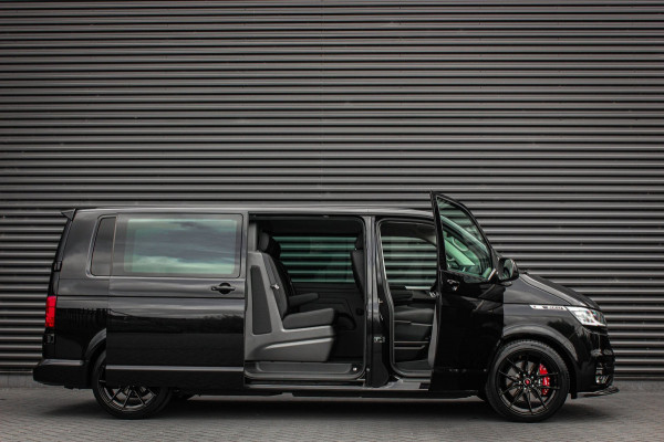 Volkswagen Transporter 2.0 TDI L2H1 204PK BULLI DC DUBBEL CABINE / JB-EDITION / FULL OPTIONS / LEDER BEKLEDING / FULL BLACK /APPLE