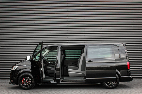 Volkswagen Transporter 2.0 TDI L2H1 204PK BULLI DC DUBBEL CABINE / JB-EDITION / FULL OPTIONS / LEDER BEKLEDING / FULL BLACK /APPLE