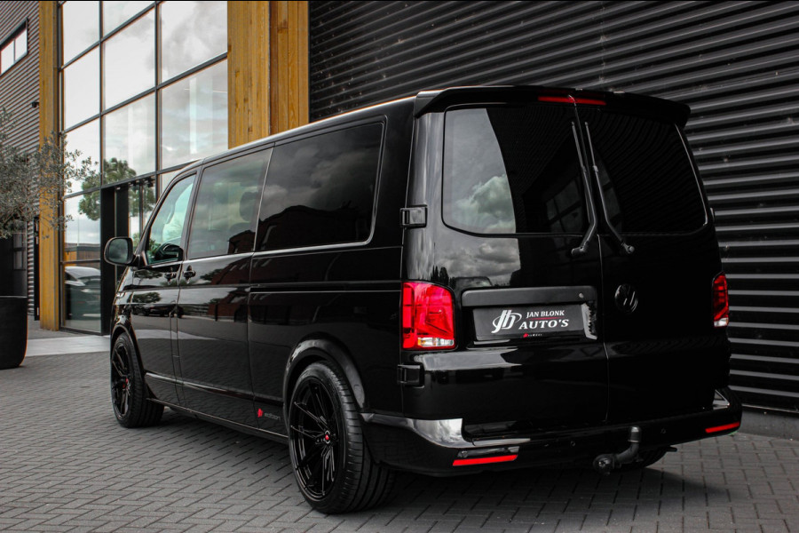 Volkswagen Transporter 2.0 TDI L2H1 204PK BULLI DC DUBBEL CABINE / JB-EDITION / FULL OPTIONS / LEDER BEKLEDING / FULL BLACK /APPLE