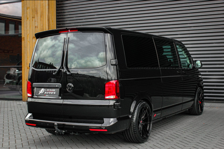 Volkswagen Transporter 2.0 TDI L2H1 204PK BULLI DC DUBBEL CABINE / JB-EDITION / FULL OPTIONS / LEDER BEKLEDING / FULL BLACK /APPLE