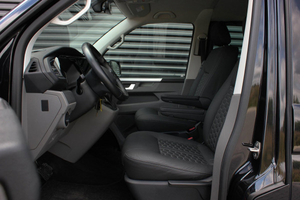 Volkswagen Transporter 2.0 TDI L2H1 204PK BULLI DC DUBBEL CABINE / JB-EDITION / FULL OPTIONS / LEDER BEKLEDING / FULL BLACK /APPLE