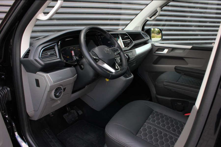 Volkswagen Transporter 2.0 TDI L2H1 204PK BULLI DC DUBBEL CABINE / JB-EDITION / FULL OPTIONS / LEDER BEKLEDING / FULL BLACK /APPLE