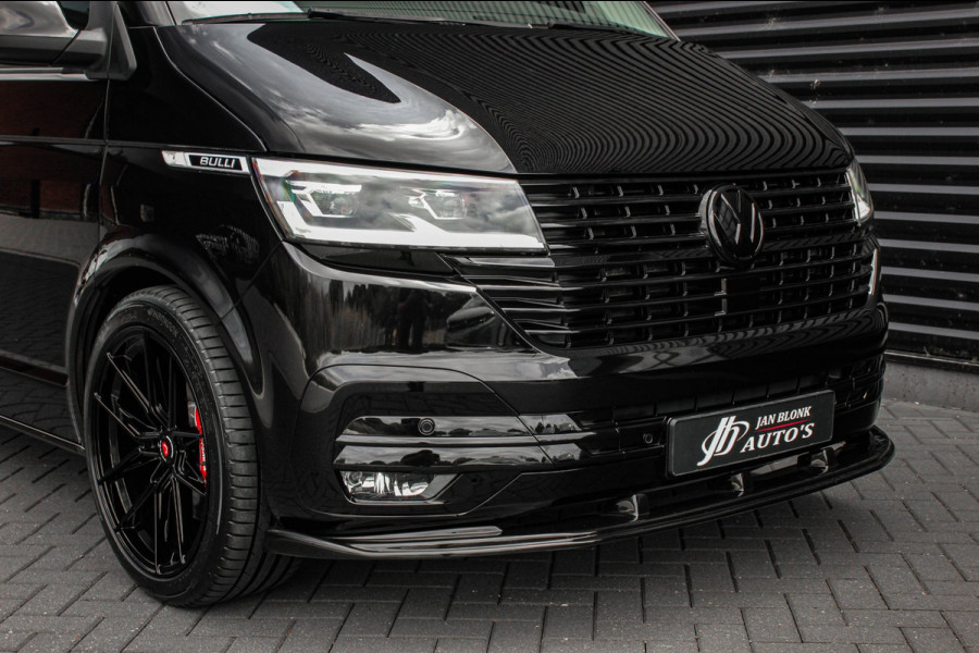 Volkswagen Transporter 2.0 TDI L2H1 204PK BULLI DC DUBBEL CABINE / JB-EDITION / FULL OPTIONS / LEDER BEKLEDING / FULL BLACK /APPLE