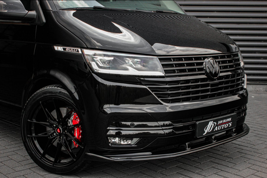 Volkswagen Transporter 2.0 TDI L2H1 204PK BULLI DC DUBBEL CABINE / JB-EDITION / FULL OPTIONS / LEDER BEKLEDING / FULL BLACK /APPLE
