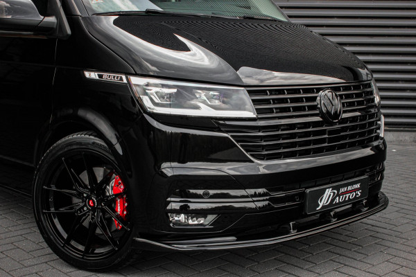 Volkswagen Transporter 2.0 TDI L2H1 204PK BULLI DC DUBBEL CABINE / JB-EDITION / FULL OPTIONS / LEDER BEKLEDING / FULL BLACK /APPLE