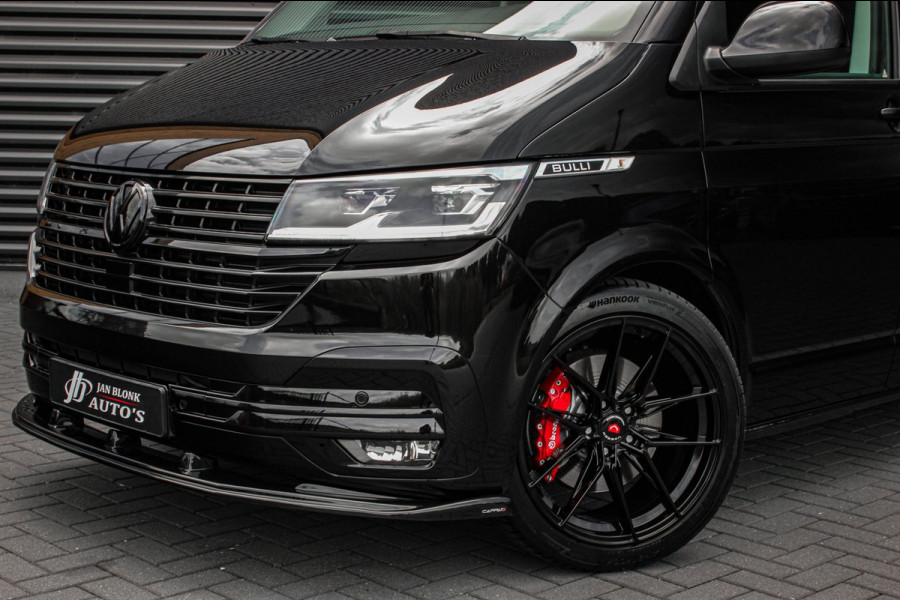 Volkswagen Transporter 2.0 TDI L2H1 204PK BULLI DC DUBBEL CABINE / JB-EDITION / FULL OPTIONS / LEDER BEKLEDING / FULL BLACK /APPLE