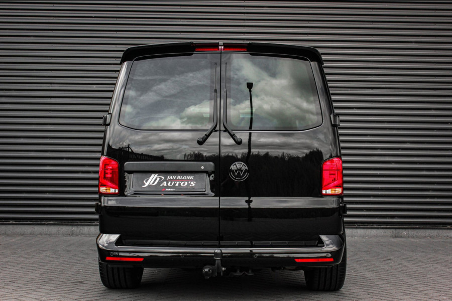 Volkswagen Transporter 2.0 TDI L2H1 204PK BULLI DC DUBBEL CABINE / JB-EDITION / FULL OPTIONS / LEDER BEKLEDING / FULL BLACK /APPLE