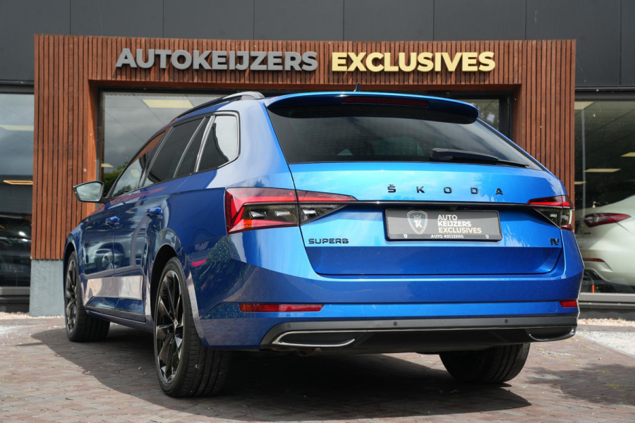 Škoda Superb Combi 1.4 iV Sportline Panoramadak Canton 360 Camera Keyless Dab+ Side Assist Leder Alcantara Stoelverwarming