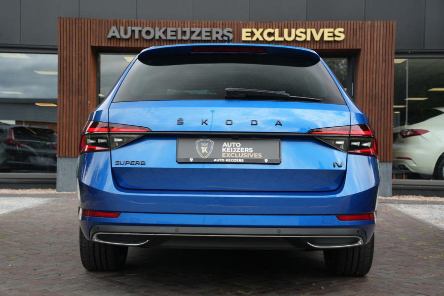 Škoda Superb Combi 1.4 iV Sportline Panoramadak Canton 360 Camera Keyless Dab+ Side Assist Leder Alcantara Stoelverwarming