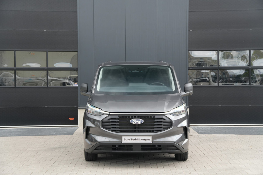 Ford Transit Custom 320 2.0 TDCI L2H1 Trend 170pk AWD 4x4 INCLUSIEF BPM - 2x Schuif - 1+1 Stoel - Trekhaak - Stoel/Stuurverwarming - ACC - Blindspot