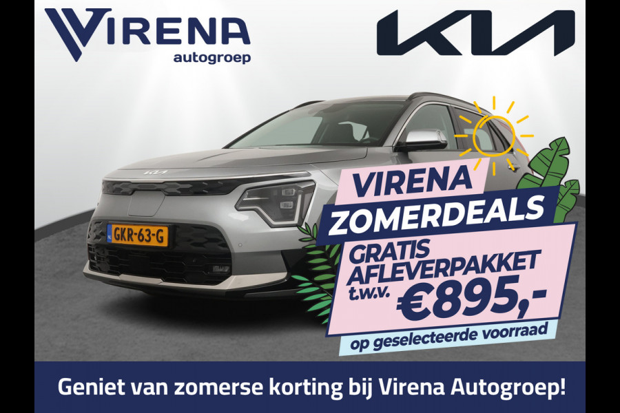 Kia Niro EV DynamicPlusLine 64.8 kWh Automaat SOH 98,8% - Navigatie - Stoel/Stuurverwarming - Adaptief Cruise Control - Schuif/Kanteldak - Fabrieksgarantie Tot 2031