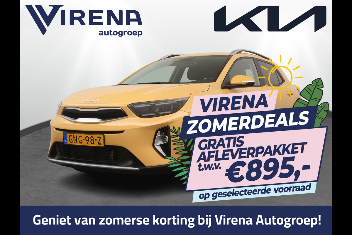 Kia Stonic 1.0 T-GDi MHEV DynamicPlusLine - Stoel/Stuurverwarming - Lichtmetalen Velgen - Navigatie - LED Koplampen - Cruise Control - Fabrieksgarantie Tot 2031