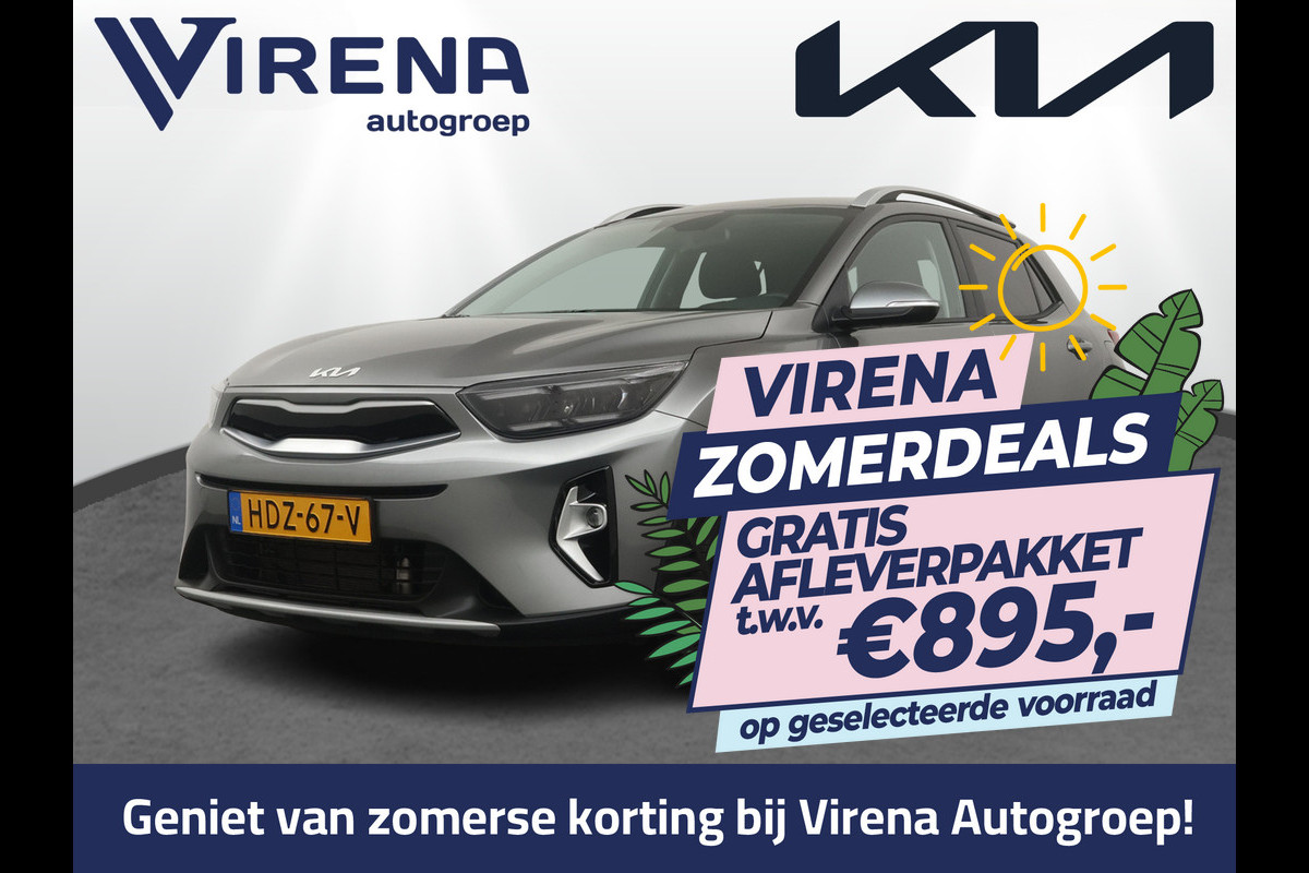 Kia Stonic 1.0 T-GDi MHEV DynamicPlusLine - Apple/Android Carplay - Navigatie - Cruise Control - Stoel/Stuurverwarming - Lichtmetalen Velgen - Fabrieksgarantie Tot 2032