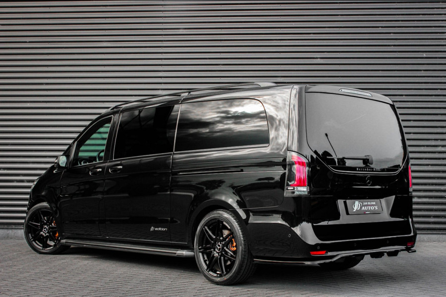 Mercedes-Benz V-Klasse 300d L3 240PK JB-EDITION EXTRA LANG / ELEK-SCHUIFDEUREN / NIGHT EDITION / DUBBEL CABINE DC /STOELVERWAMING