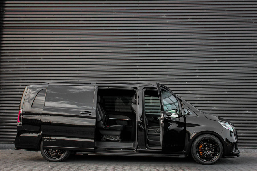 Mercedes-Benz V-Klasse 300d L3 240PK JB-EDITION EXTRA LANG / ELEK-SCHUIFDEUREN / NIGHT EDITION / DUBBEL CABINE DC /STOELVERWAMING