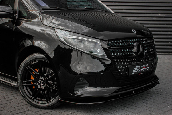 Mercedes-Benz V-Klasse 300d L3 240PK JB-EDITION EXTRA LANG / ELEK-SCHUIFDEUREN / NIGHT EDITION / DUBBEL CABINE DC /STOELVERWAMING