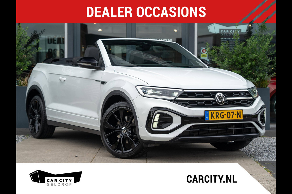 Volkswagen T-Roc Cabrio 1.5 TSI 150pk R-line / Trekhaak / Diamond Leer / iQ Light / Black style