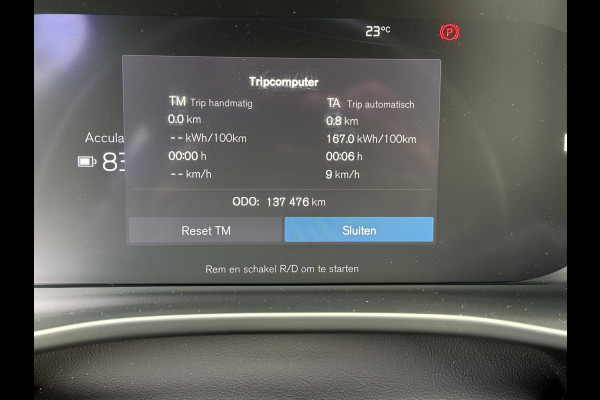 Volvo XC40 Recharge P8 AWD R-Design SOH 92.6%, Trekhaak, Stoel/Stuurverwarming, Camera