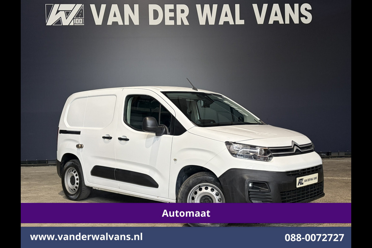 Citroën Berlingo 1.2 PureTech 130pk Automaat Benzine L1H1 Euro6 Airco | 3-Zits | Navigatie | Camera | Apple Carplay Android Auto, Cruisecontrol, Parkeersensoren