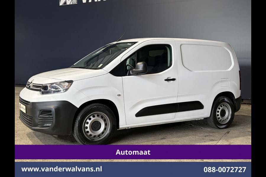 Citroën Berlingo 1.2 PureTech 130pk Automaat Benzine L1H1 Euro6 Airco | 3-Zits | Navigatie | Camera | Apple Carplay Android Auto, Cruisecontrol, Parkeersensoren
