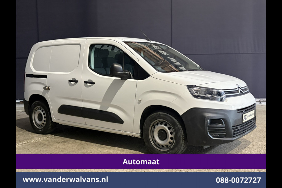 Citroën Berlingo 1.2 PureTech 130pk Automaat Benzine L1H1 Euro6 Airco | 3-Zits | Navigatie | Camera | Apple Carplay Android Auto, Cruisecontrol, Parkeersensoren