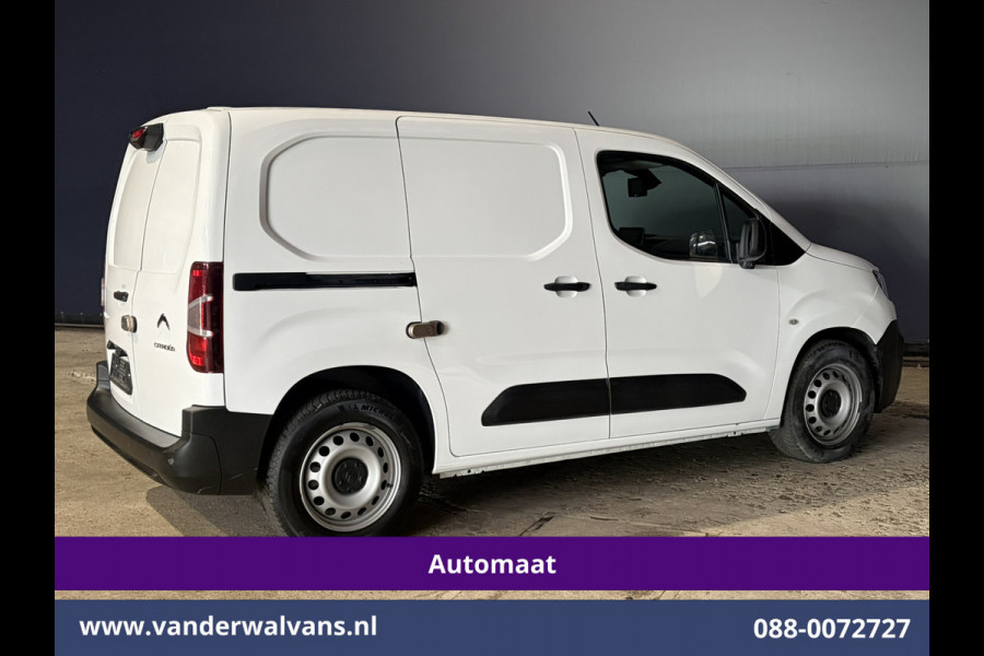 Citroën Berlingo 1.2 PureTech 130pk Automaat Benzine L1H1 Euro6 Airco | 3-Zits | Navigatie | Camera | Apple Carplay Android Auto, Cruisecontrol, Parkeersensoren