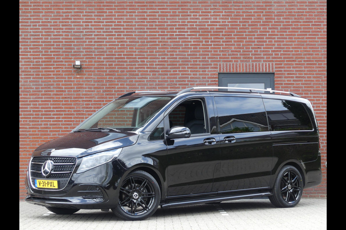 Mercedes-Benz V-Klasse 250d Lang AMG Dubbel Cabine LED/LEER/Trekhaak/Elek deuren