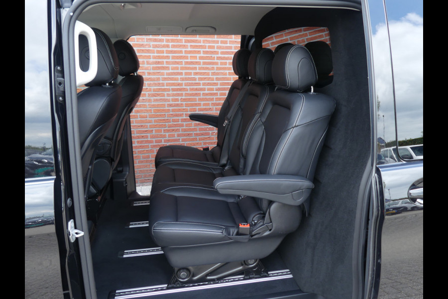Mercedes-Benz V-Klasse 250d Lang AMG Dubbel Cabine LED/LEER/Trekhaak/Elek deuren