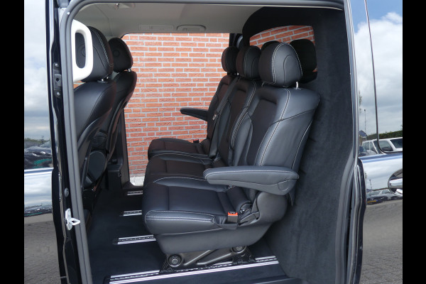 Mercedes-Benz V-Klasse 250d Lang AMG Dubbel Cabine LED/LEER/Trekhaak/Elek deuren