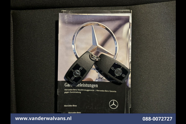 Mercedes-Benz Sprinter 317 CDI 170pk L3H2 Euro6 Airco | 360 Graden Camera | Navigatie | Apple Carplay | Chauffeursstoel Cruisecontrol, Android Auto, Stoelverwarming, 270 Graden Achterdeuren, Parkeersensoren, Bijrijdersbank