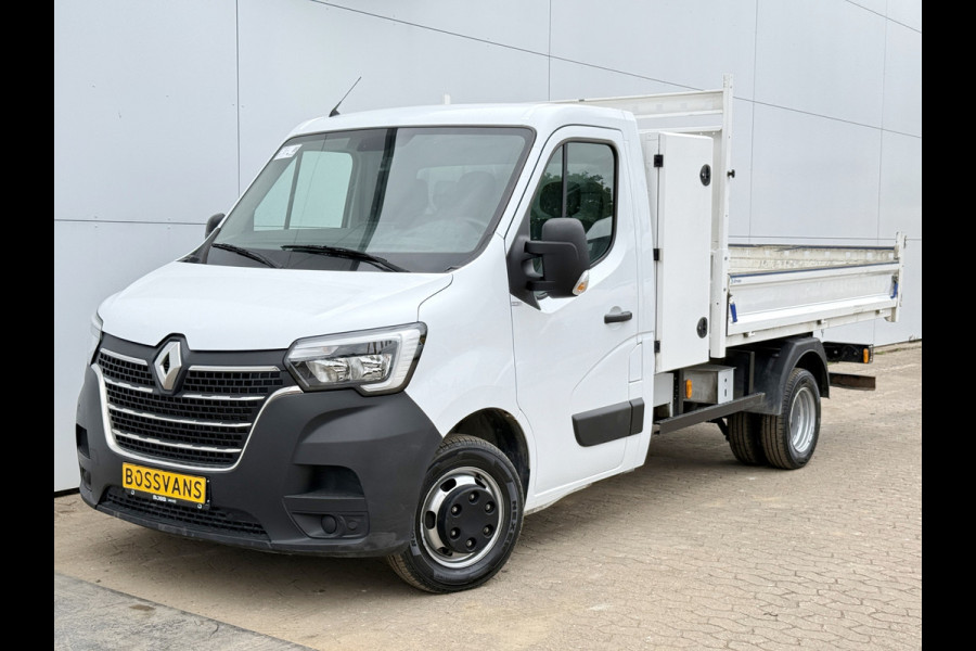 Renault Master 2.3 DCI 130PK Kipper Dubbellucht Kist 3,5t Trekhaak Airco Cruise Control Tipper Benne