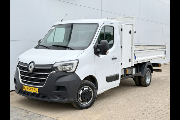 Renault Master 2.3 DCI 130PK Kipper Dubbellucht Kist 3,5t Trekhaak Airco Cruise Control Tipper Benne