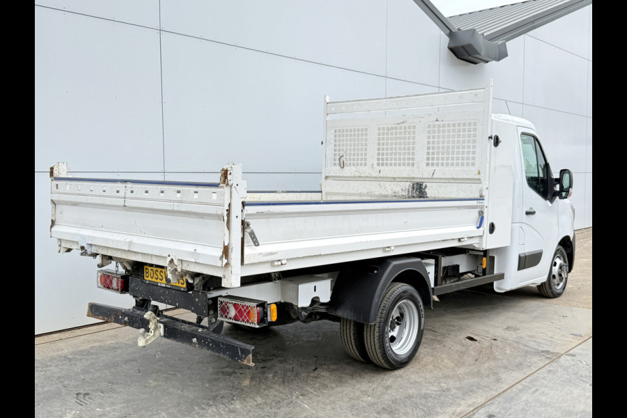 Renault Master 2.3 DCI 130PK Kipper Dubbellucht Kist 3,5t Trekhaak Airco Cruise Control Tipper Benne