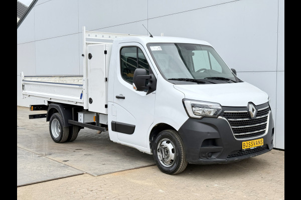 Renault Master 2.3 DCI 130PK Kipper Dubbellucht Kist 3,5t Trekhaak Airco Cruise Control Tipper Benne