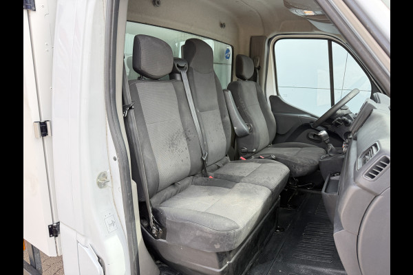 Renault Master 2.3 DCI 130PK Kipper Dubbellucht Kist 3,5t Trekhaak Airco Cruise Control Tipper Benne