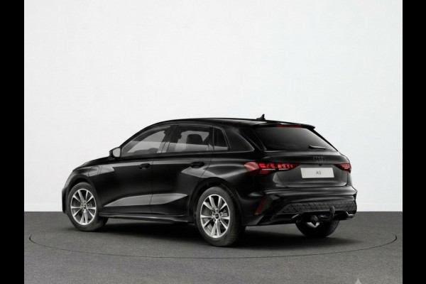 Audi A3 Sportback S edition e-hybrid 204 pk | Warmtewerend glas donker tint | Techniekpakket plus | Optiekpakket zwart plus | Trekhaak |
