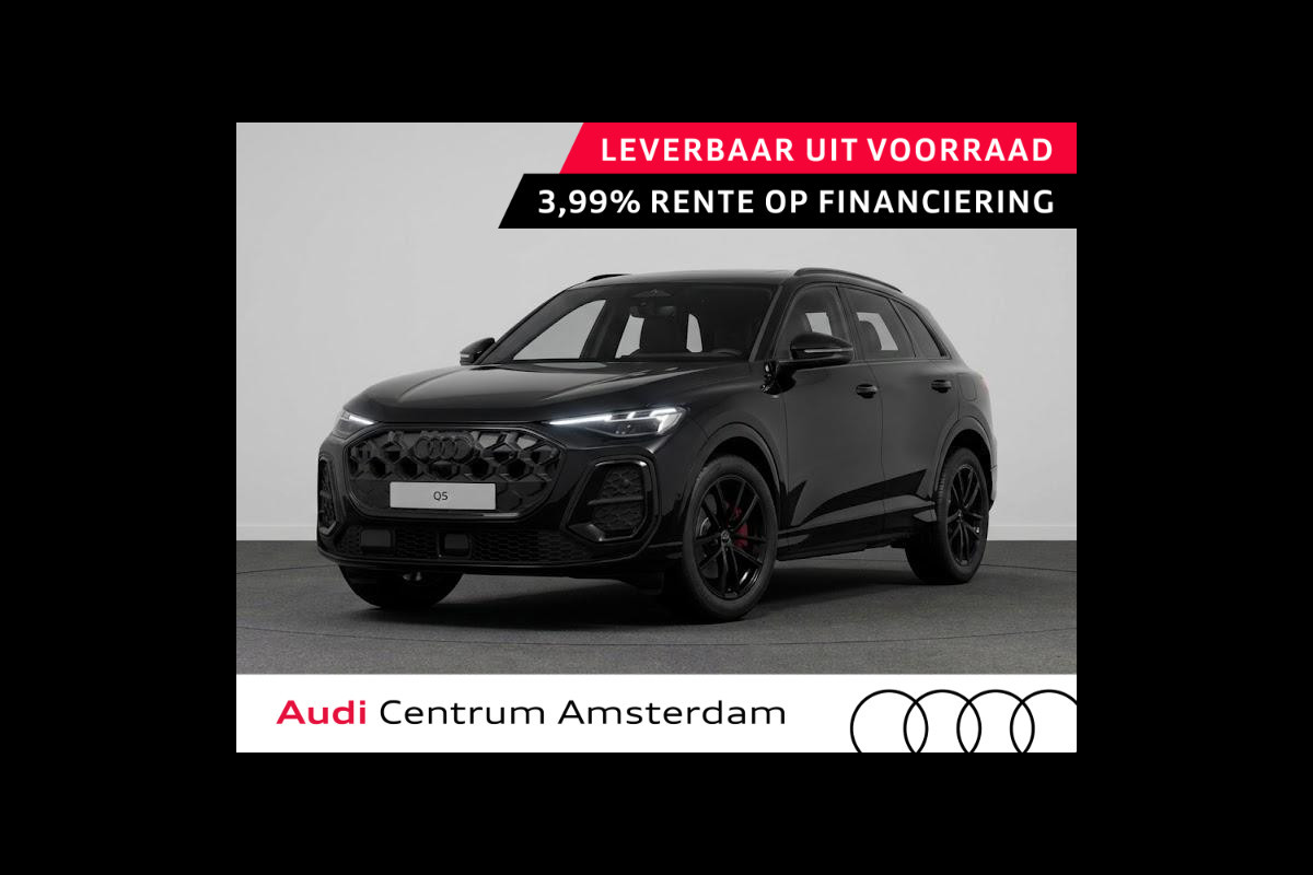 Audi Q5 S edition e-hybrid 299 pk | Optiekpakket zwart-glanzend | Techniekpakket plus | Panorama-glasdak | MMI bijrijdersdisplay |