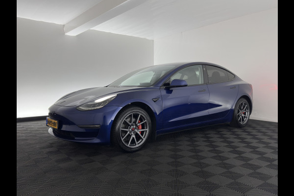 Tesla Model 3 Long Range AWD 75 kWh [3-Fase-11kW ] {SoH-82%} Aut. *PANO | AUTOPILOT | LEATHER | TOWBAR | KEYLESS | FULL-LED | MEMORY-PACK | TOPVIEW | DAB | CARPLAY | DIGI-COCKPIT | LANE-ASSIST | HEATED-COMFORTSEATS | 18"ALU*